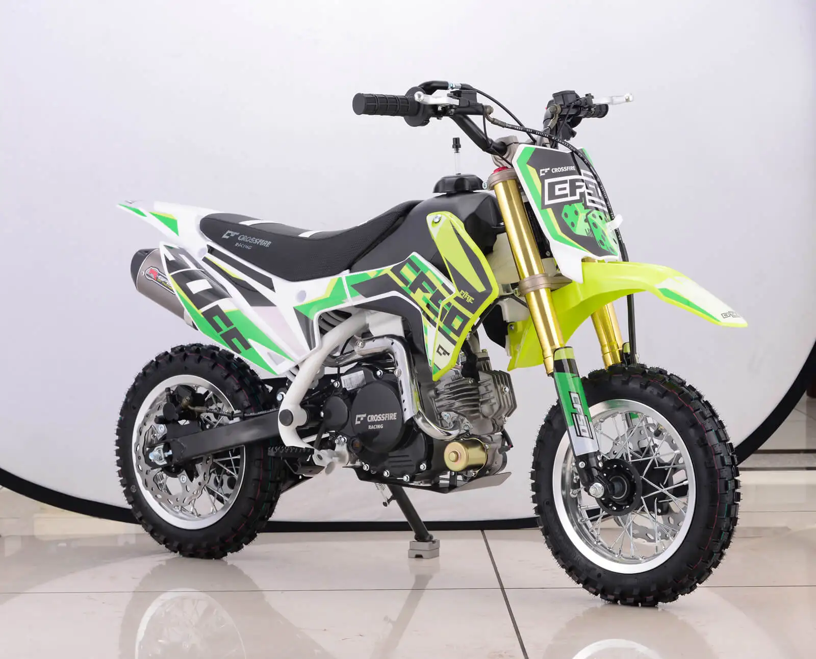 crossfire cf50 motorbike dirt children kids green