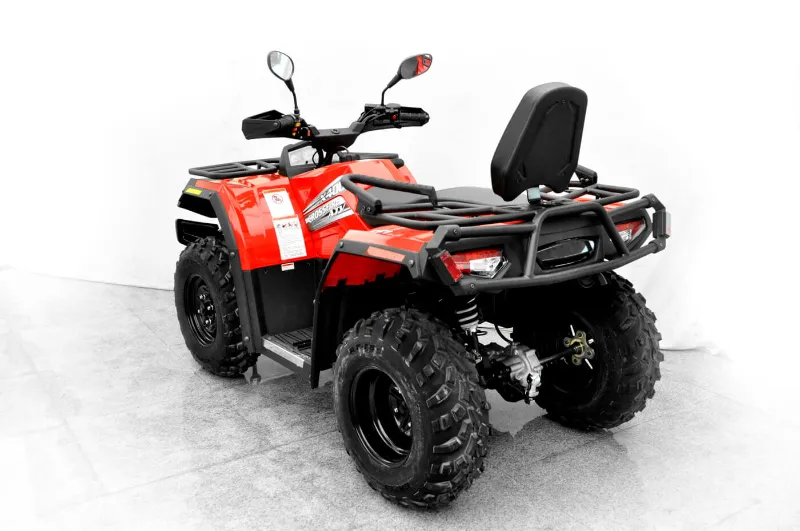 Crossfire x40 ATV 4wd  in red back view