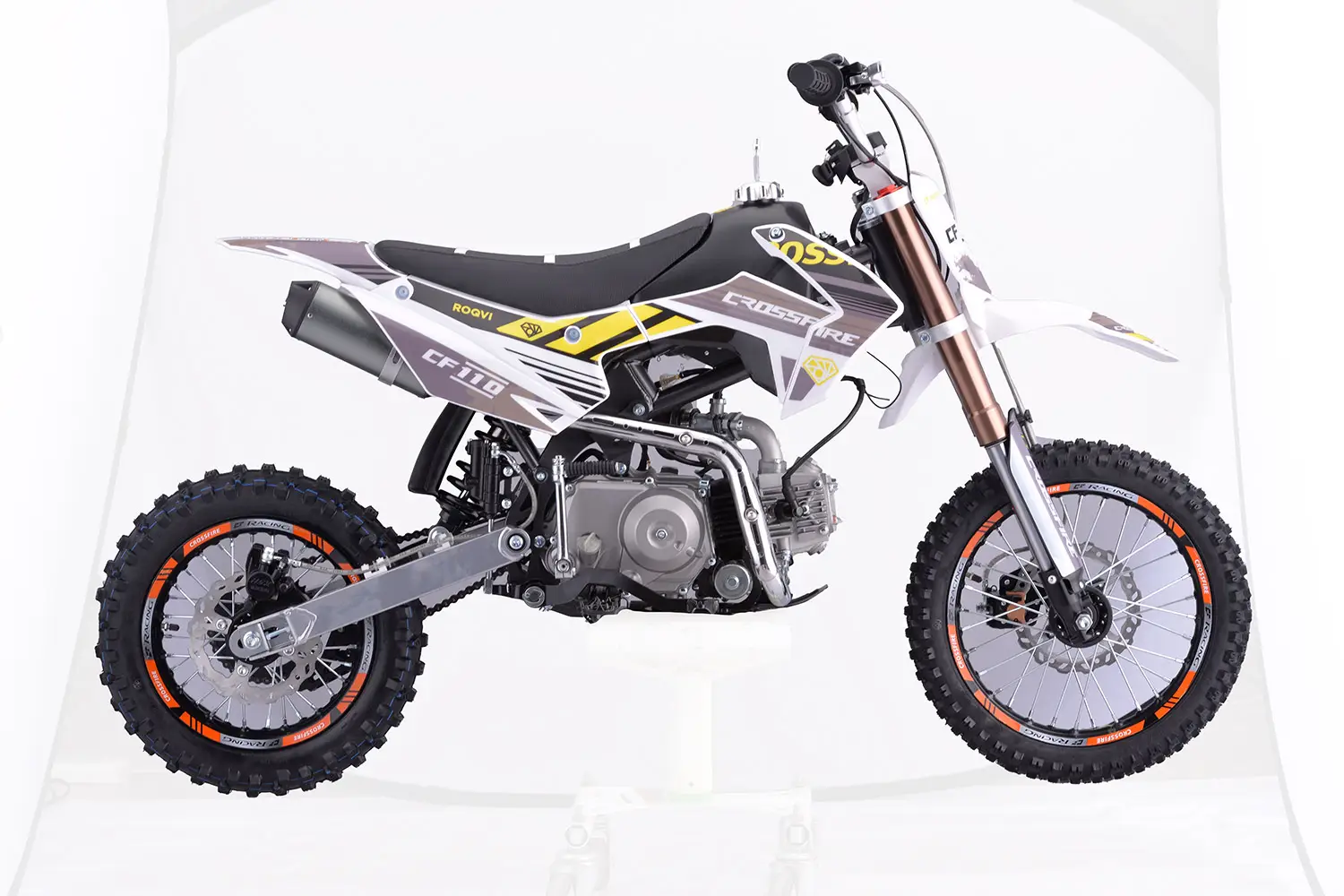 CRF 110 yellow and black