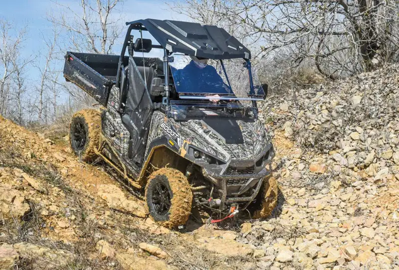 Crossfire 600GT in mud