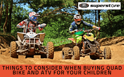 Things to Consider When Buying a Quad Bike and ATV for Your Children